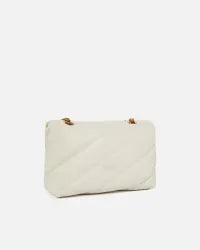Borsa a tracolla nappa trapuntata Love Bag Puff con catena