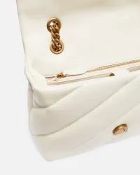 Borsa a tracolla nappa trapuntata Love Bag Puff con catena