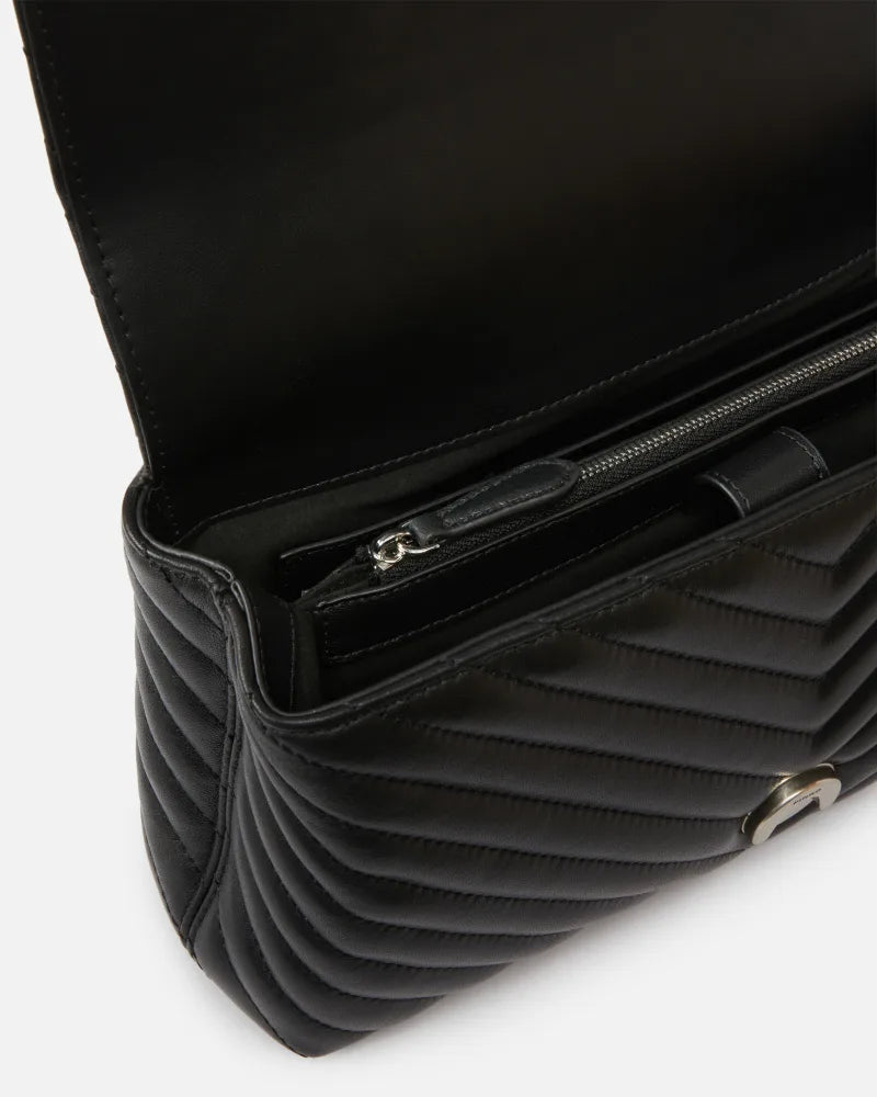 Love Bag Puff in nappa chevron