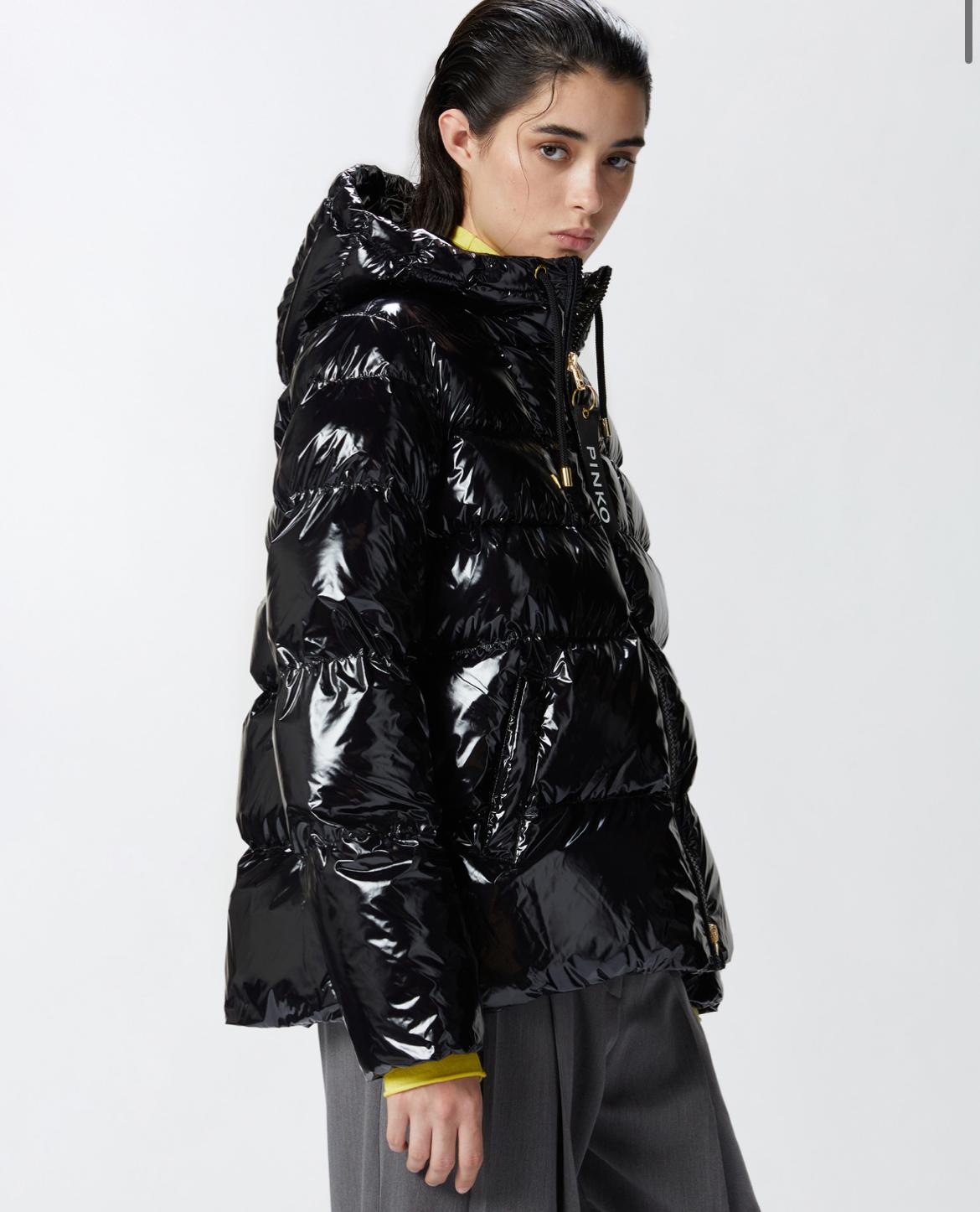 Piumino crystal nylon