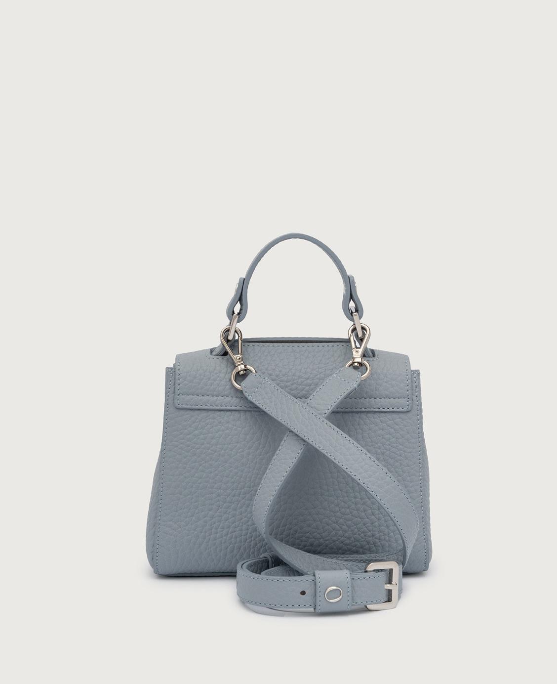 Borsa Sveva Soft Mini a mano in pelle con tracolla