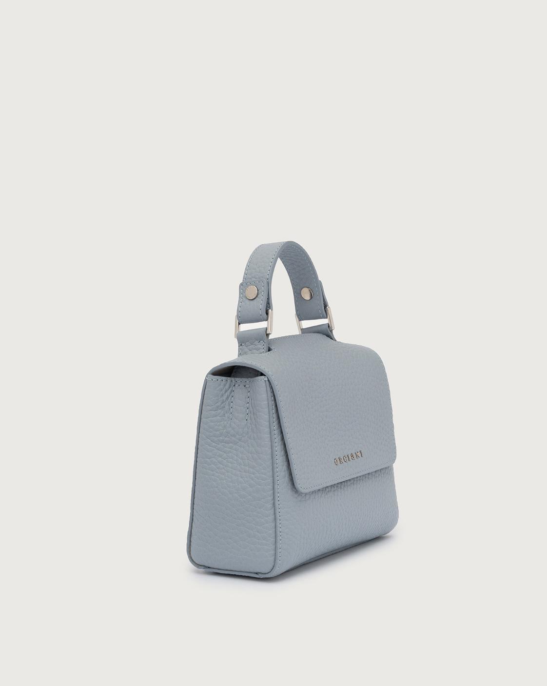 Borsa Sveva Soft Mini a mano in pelle con tracolla