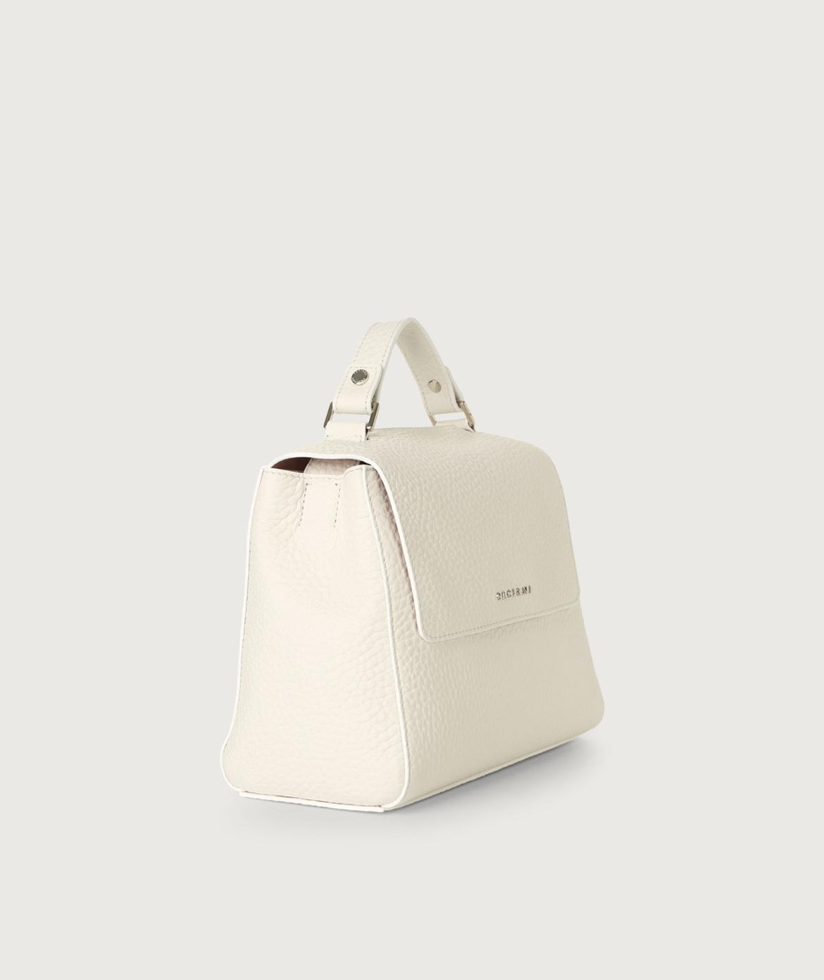 Borsa Sveva Soft Piccola a mano in pelle con tracolla