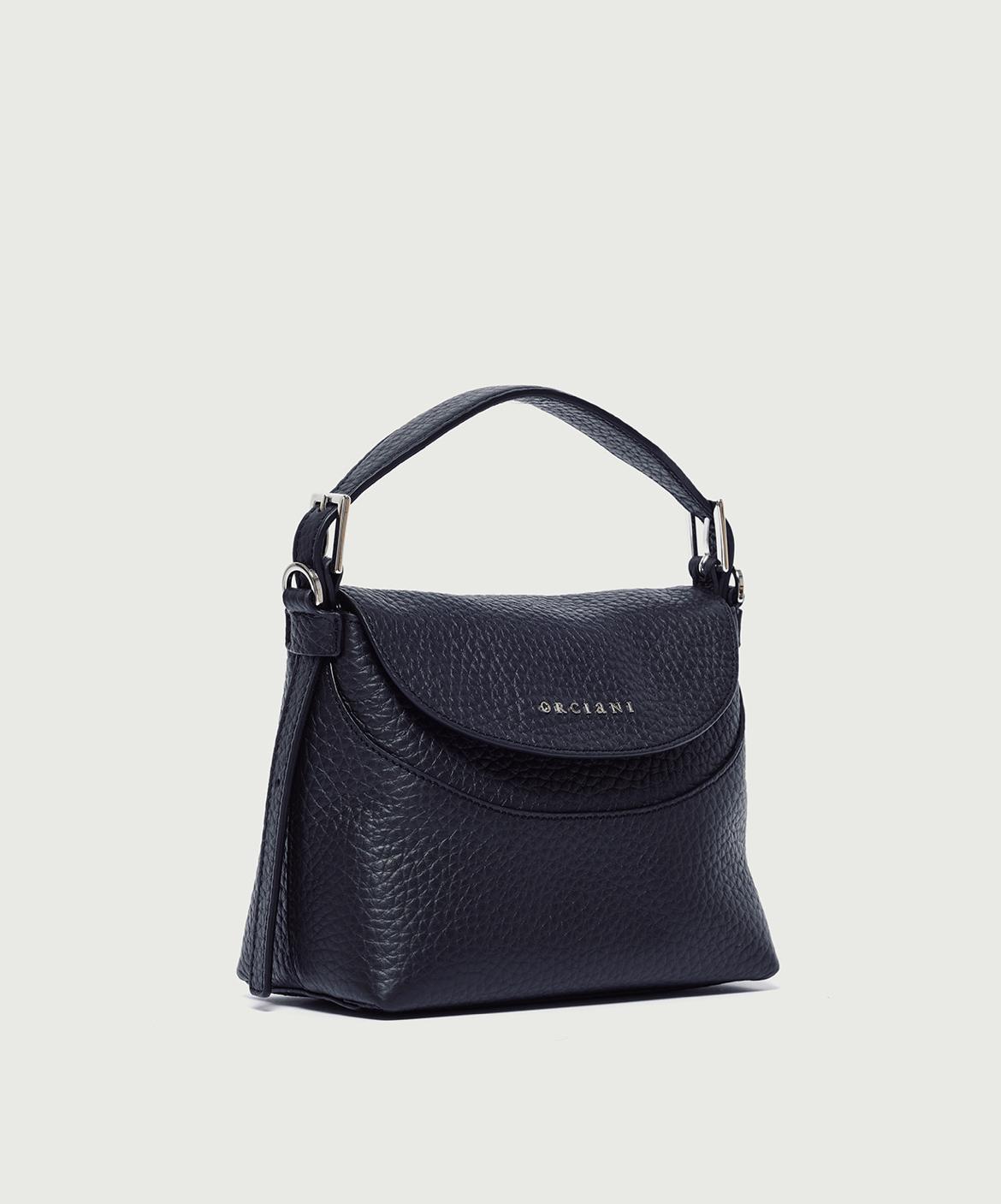 Borsa a mano Nana Small Soft in pelle con tracolla