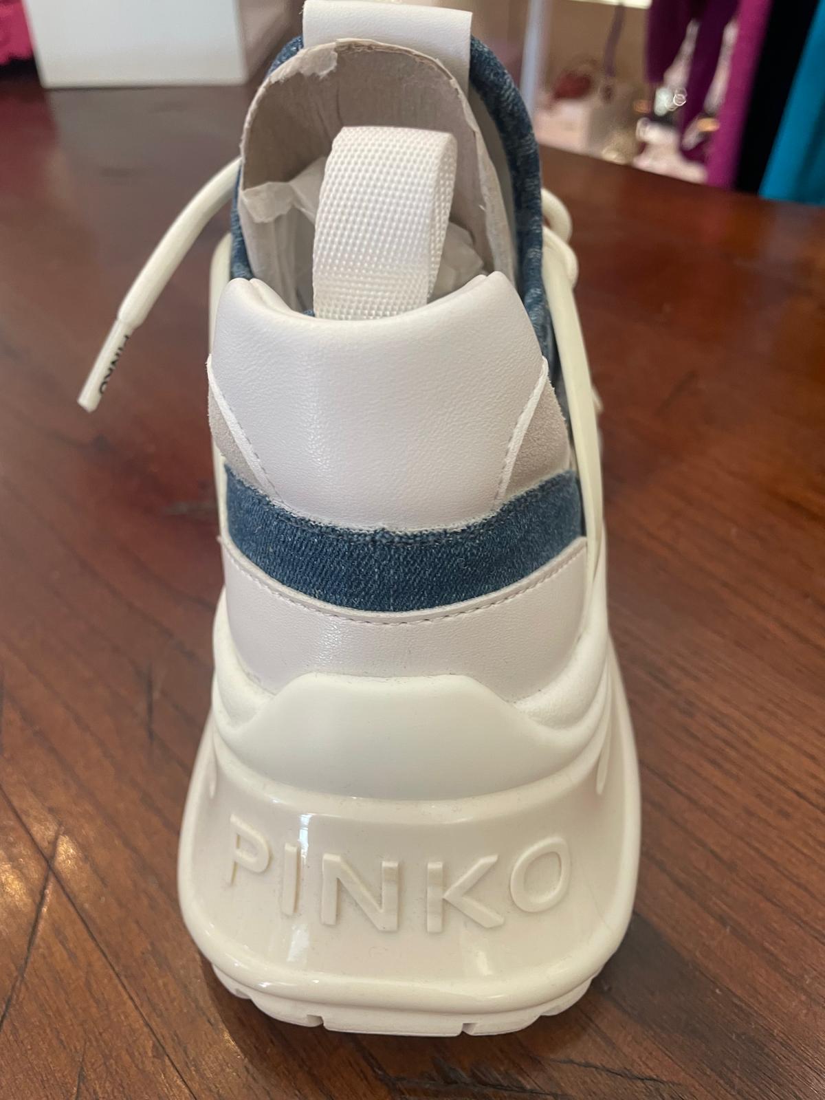 SNEAKER PINKO ARIEL 01 DENIM STRASS