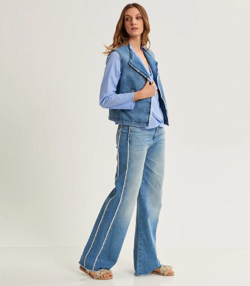 Jeans wide leg da donna