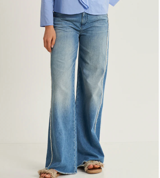Jeans wide leg da donna
