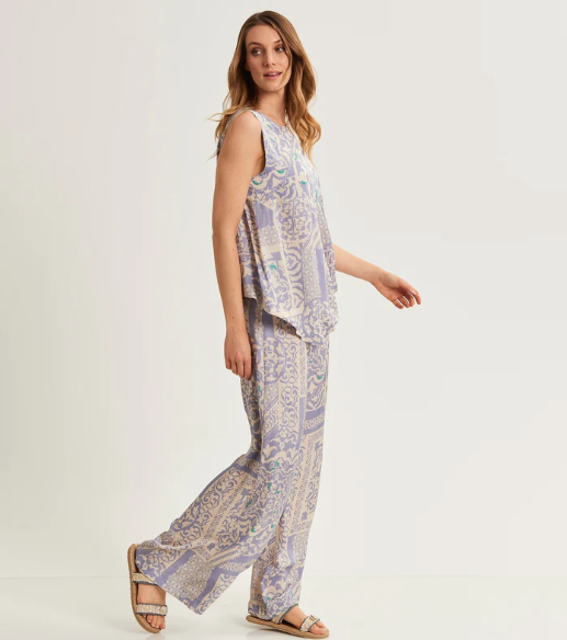 Top da donna in viscosa leggera