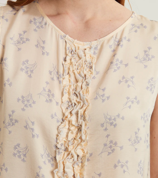 Top da donna floreale