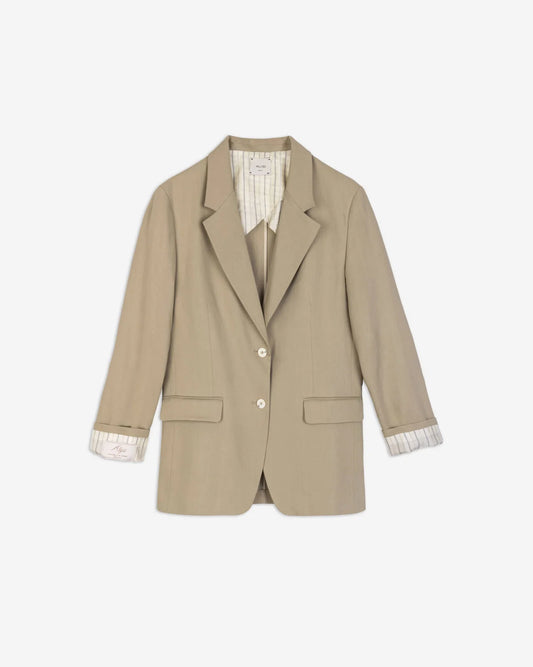 ALYSI BLAZER SARTORIALE IN LINO