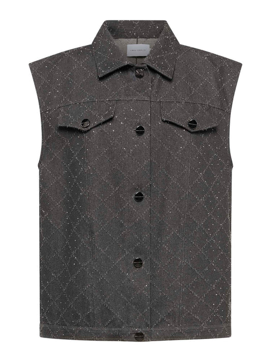 GILET IN DENIM SIMONA CORSELLINI
