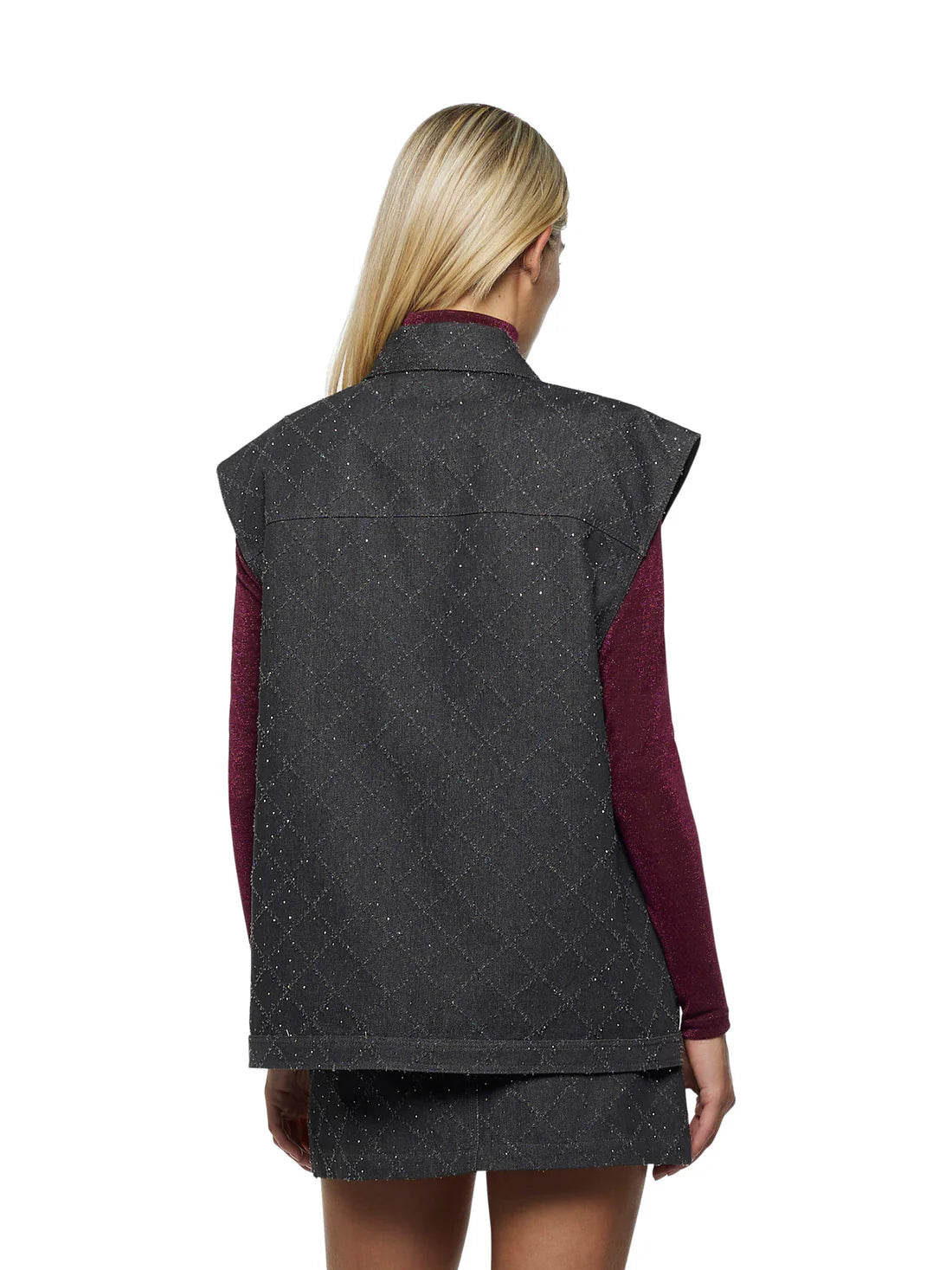 GILET IN DENIM SIMONA CORSELLINI