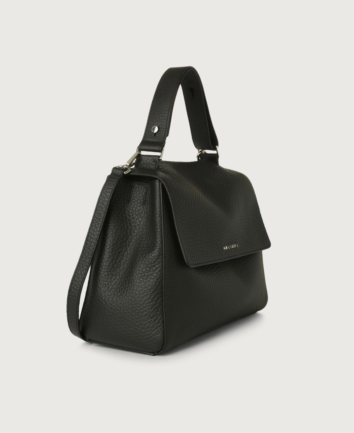 Borsa Sveva Soft Media a spalla in pelle con tracolla
