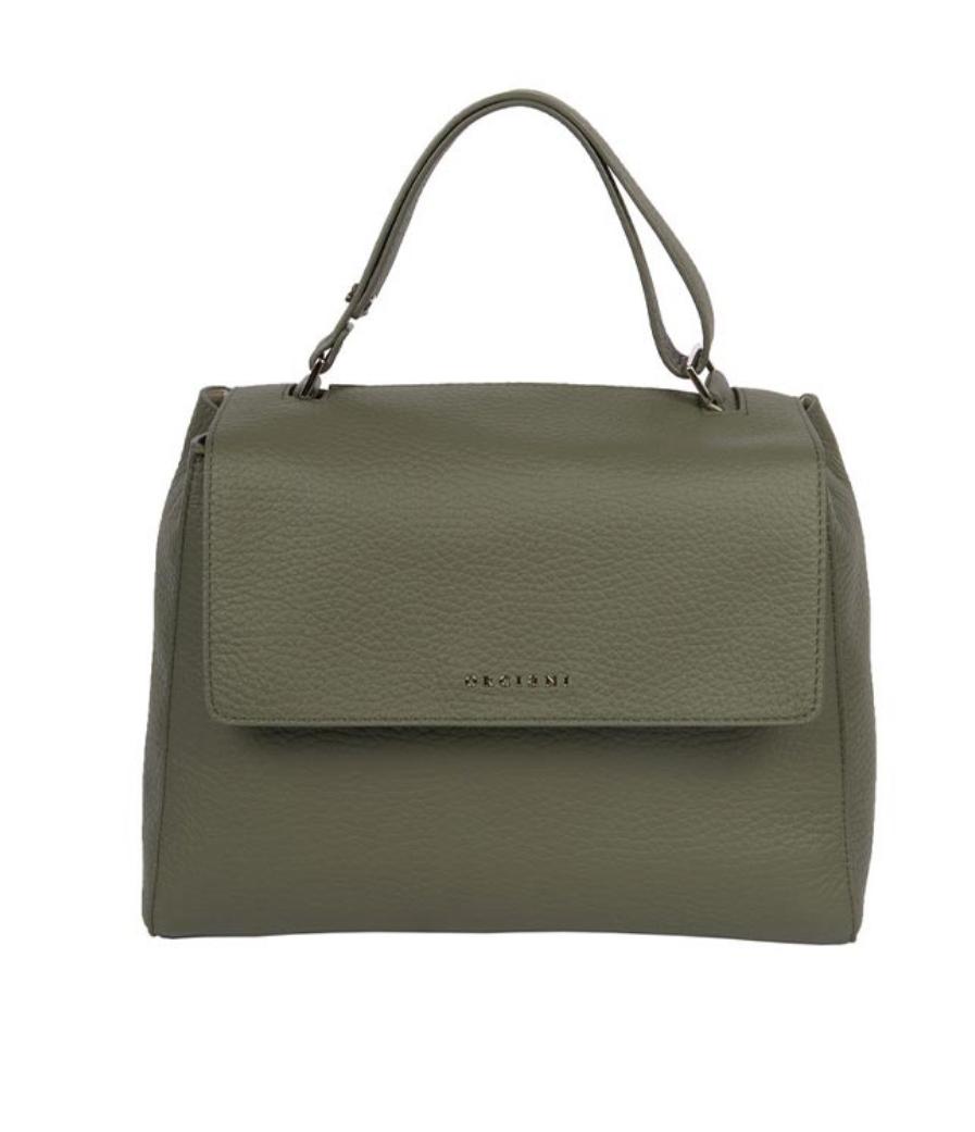 Borsa Sveva Soft Media a spalla in pelle con tracolla