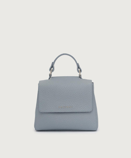Borsa Sveva Soft Mini a mano in pelle con tracolla