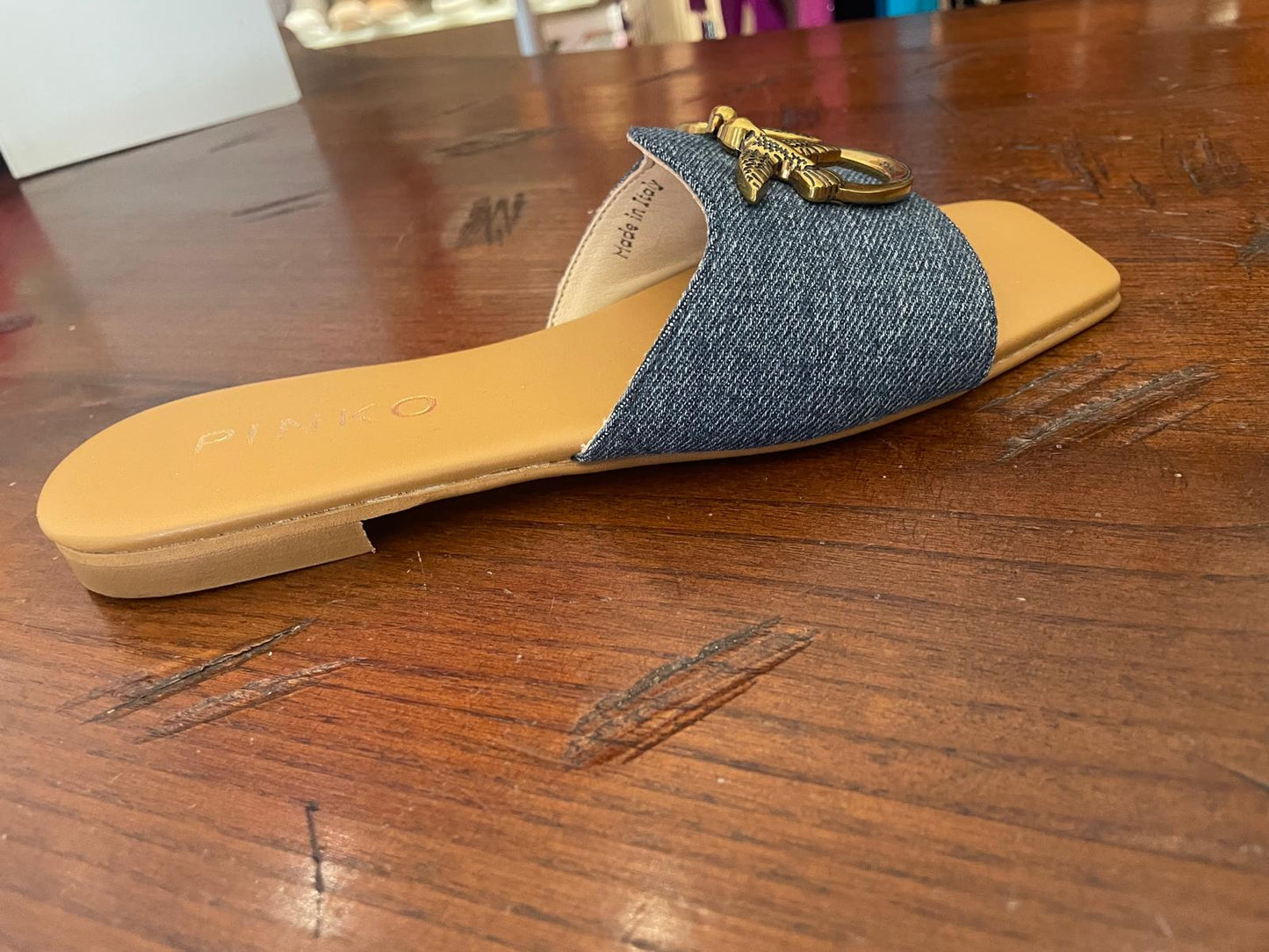 CIABATTINA PINKO MARLI DENIM