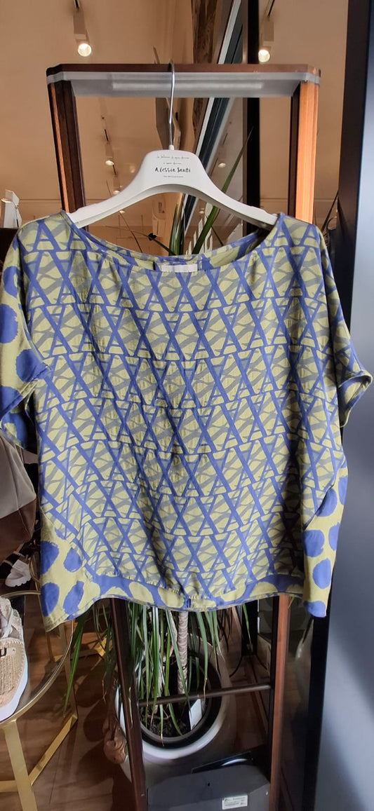 Blusa geometrica Alessia Santi